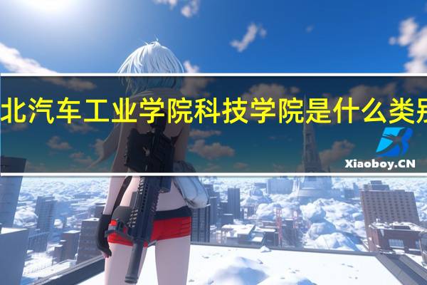 湖北汽车工业学院科技学院是什么类别的学校
