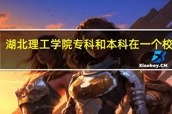 湖北理工学院专科和本科在一个校区吗