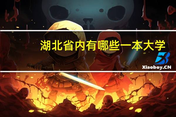 湖北省内有哪些一本大学