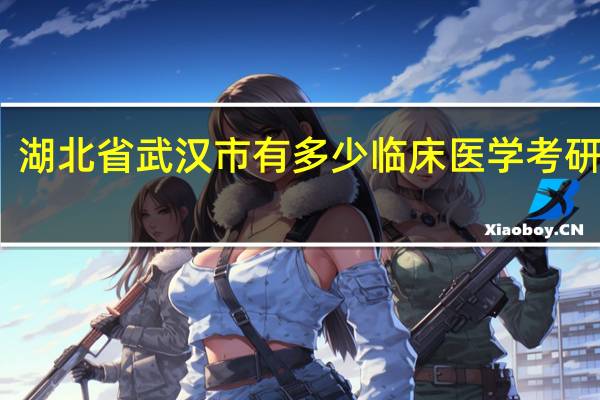 湖北省武汉市有多少临床医学考研学校