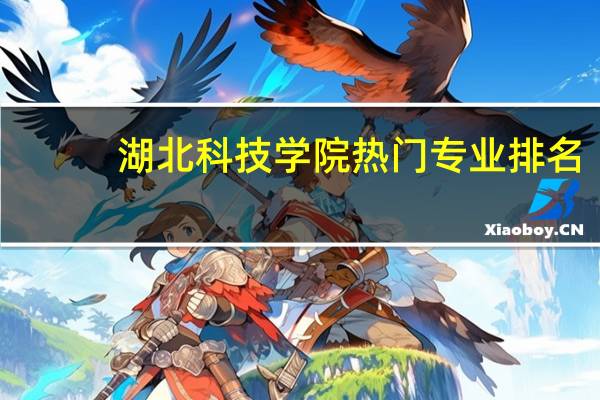 湖北科技学院热门专业排名