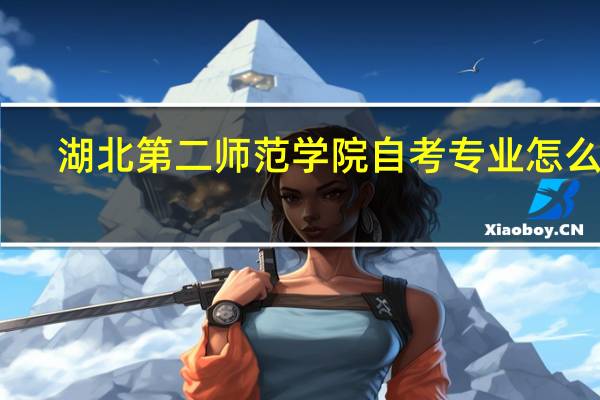 湖北第二师范学院自考专业怎么样，毕业有双学位证吗，是本科