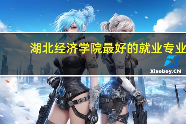 湖北经济学院最好的就业专业