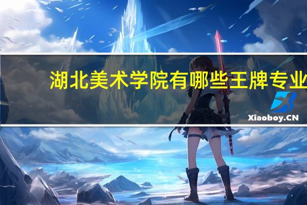 湖北美术学院有哪些王牌专业