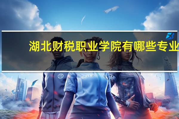 湖北财税职业学院有哪些专业