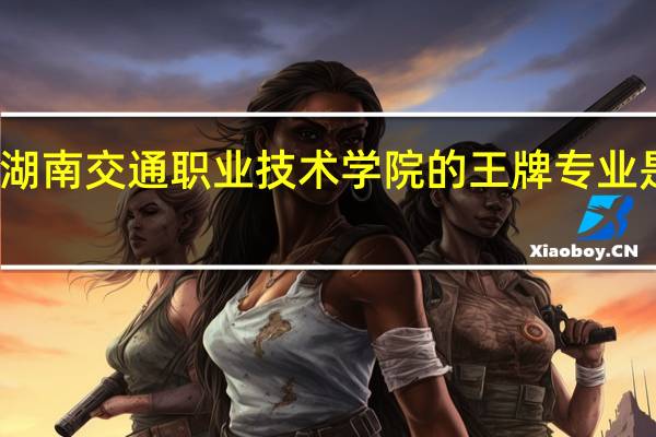 湖南交通职业技术学院的王牌专业是什么