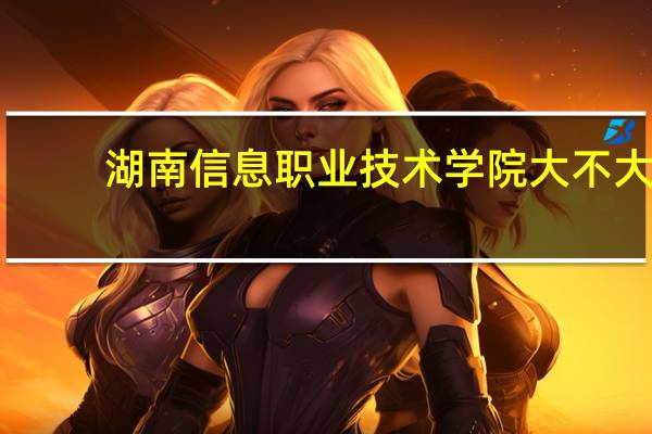 湖南信息职业技术学院大不大,面积有多大