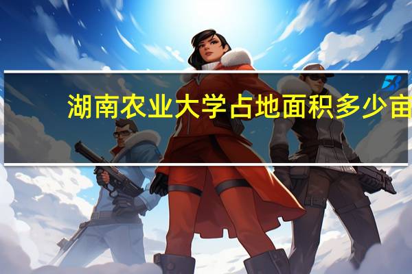 湖南农业大学占地面积多少亩