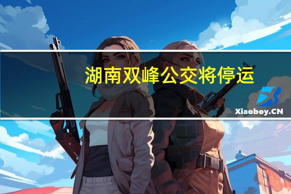 湖南双峰公交将停运？官方回应：正在处理