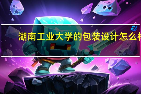 湖南工业大学的包装设计怎么样