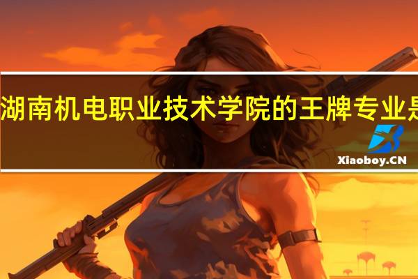 湖南机电职业技术学院的王牌专业是什么