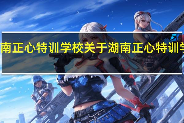 湖南正心特训学校 关于湖南正心特训学校介绍