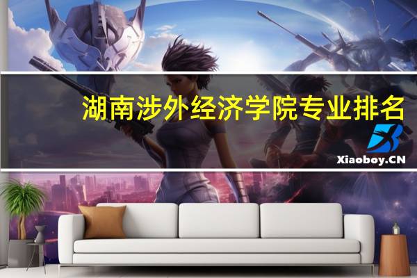 湖南涉外经济学院专业排名