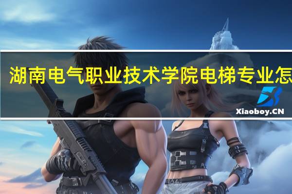 湖南电气职业技术学院电梯专业怎么样