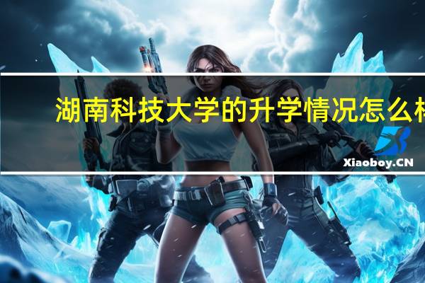 湖南科技大学的升学情况怎么样