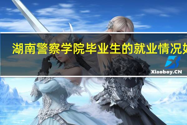 湖南警察学院毕业生的就业情况如何