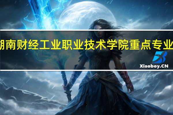 湖南财经工业职业技术学院重点专业有哪些