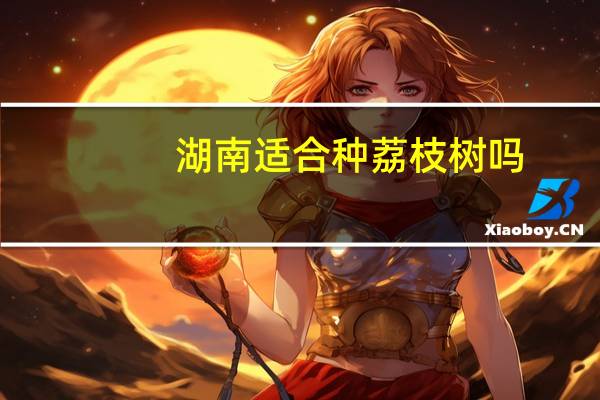 湖南适合种荔枝树吗