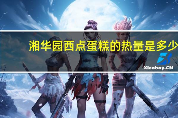 湘华园 西点蛋糕的热量是多少