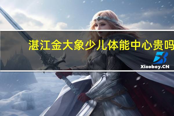 湛江金大象少儿体能中心贵吗