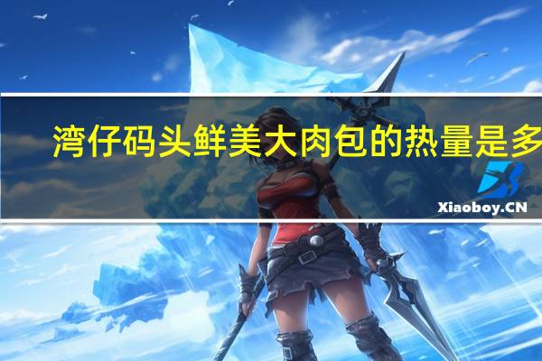 湾仔码头 鲜美大肉包的热量是多少