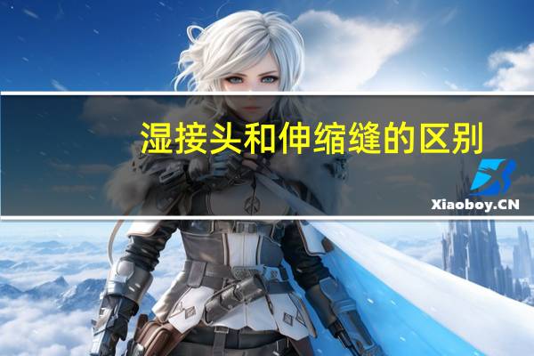 湿接头和伸缩缝的区别
