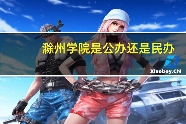 滁州学院是公办还是民办