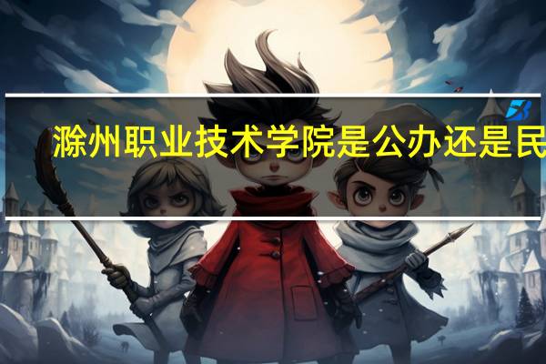 滁州职业技术学院是公办还是民办