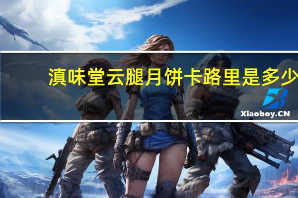 滇味堂 云腿月饼卡路里是多少