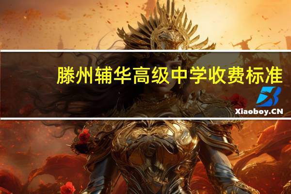 滕州辅华高级中学收费标准