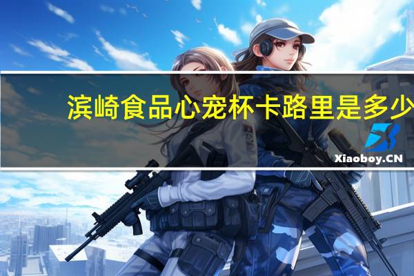 滨崎食品 心宠杯卡路里是多少
