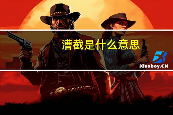 漕截是什么意思