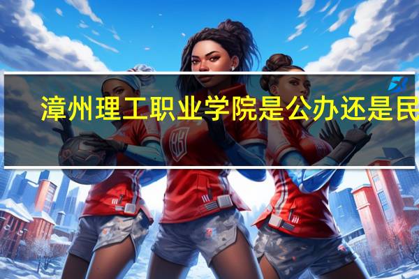 漳州理工职业学院是公办还是民办