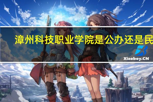漳州科技职业学院是公办还是民办