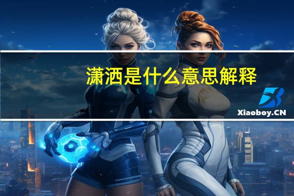 潇洒是什么意思解释