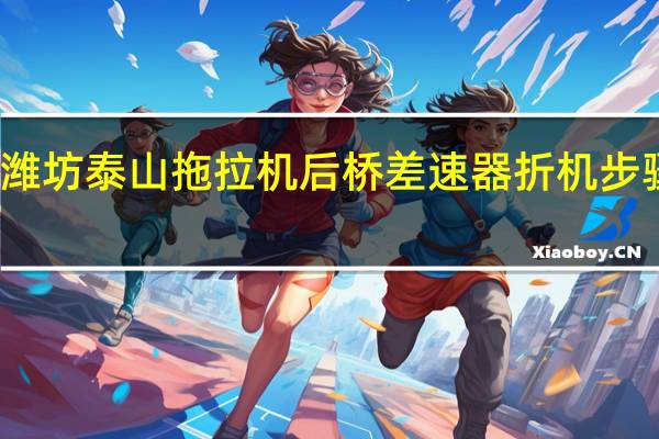 潍坊泰山拖拉机后桥差速器折机步骤方法