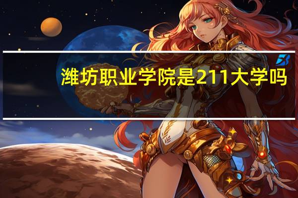 潍坊职业学院是211大学吗