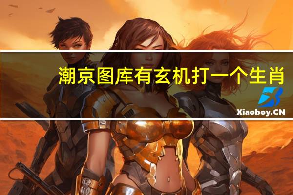 潮京图库有玄机打一个生肖（潮京图库）