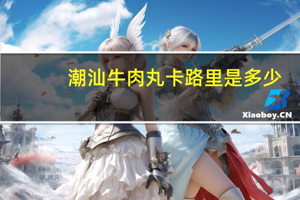 潮汕 牛肉丸卡路里是多少