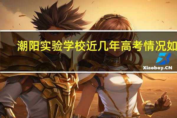 潮阳实验学校近几年高考情况如何