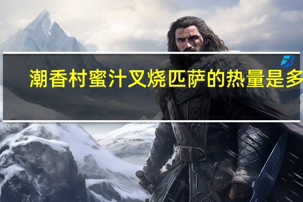 潮香村蜜汁叉烧匹萨的热量是多少