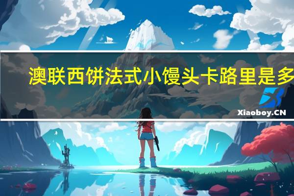 澳联西饼 法式小馒头卡路里是多少