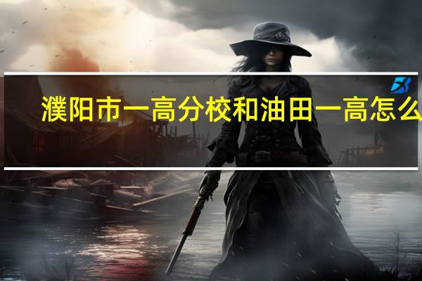 濮阳市一高分校和油田一高怎么选
