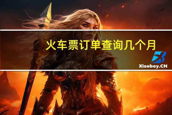 火车票订单查询几个月（火车票订单查询）