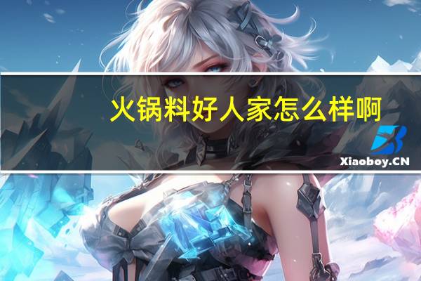 火锅料好人家怎么样啊