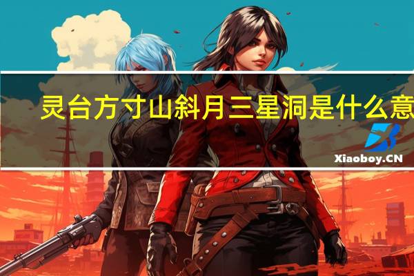 灵台方寸山斜月三星洞是什么意思（灵台方寸山斜月三星洞）