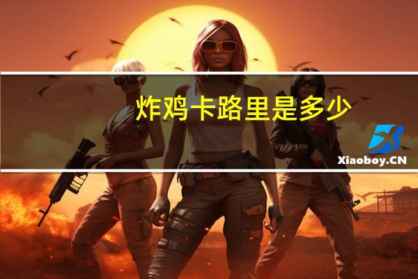 炸鸡卡路里是多少