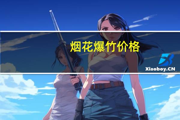 烟花爆竹价格
