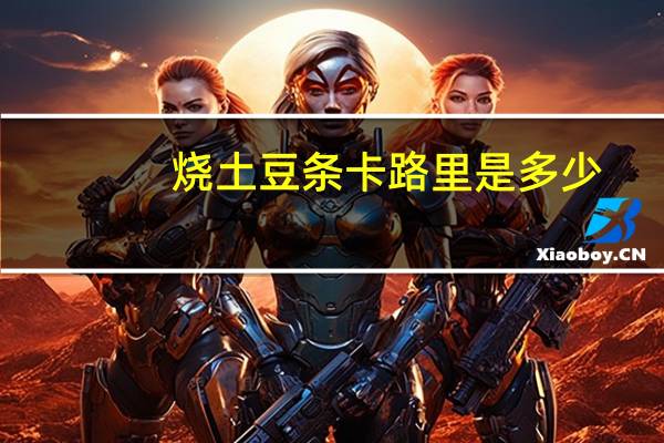烧土豆条卡路里是多少