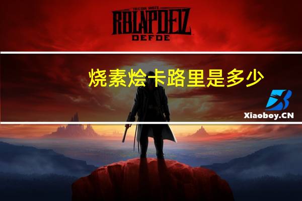 烧素烩卡路里是多少